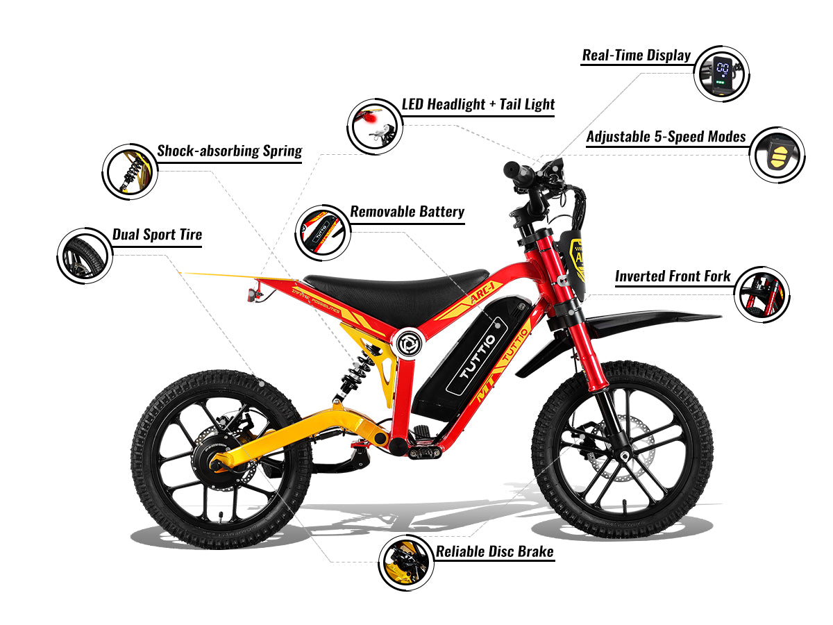 kids electric bike